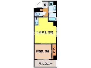 サザンパレスⅡの物件間取画像